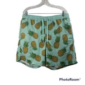 Trinity Pineapple swim trunks with pockets‎